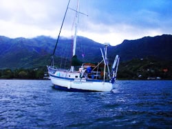 The Perils of Loving a Free Spirit 5 Ivan's prized boat, the Amazing Grace, or Gracie.