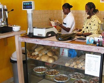The Italian bakery in Malindi, Kenya. Photos by Bill Pfeffer.