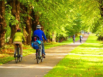 Bike Path near the castles.