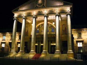 The casino in Wiesbaden. Aquis Mattiacis was the Latin name for the city.