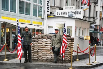 Visiting Berlin: Balm for the Soul 7 Checkpoint Charlie, Berlin.