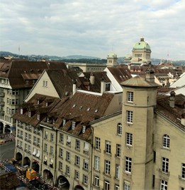 View from the clocktower, Bern.