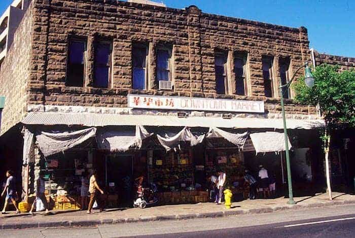 Honolulu's downtown market