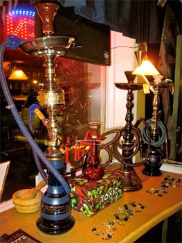Enjoy a hookah at Nazef, in Norfolk.