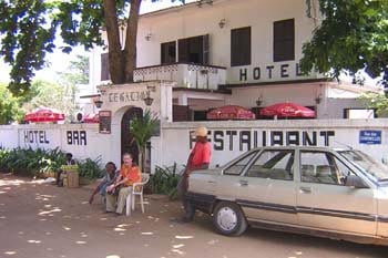 Hotel le Galion, in Lome, Togo. 