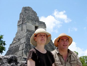 Educating through Travel: Pave Your Own Path 6 Jon and Pamela doing what they love.