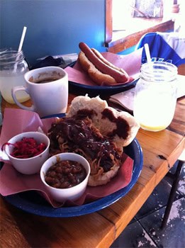 Local cuisine is sourced from many farmers and purveyors along the route.