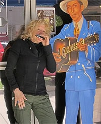 Margie Goldsmith with Hank Williams