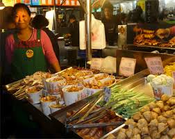 Market stall in Taiwan.