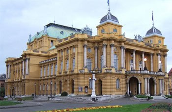 National Theater, Zagreb. photo by Pennington.