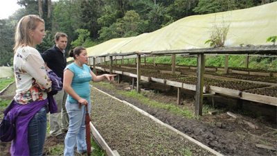 TAMF in Nicaragua: Teach a Man To Fish 1 Agricultural orienation at La Bastilla, an ecofarm in Nicaragua. photos: TAMF.