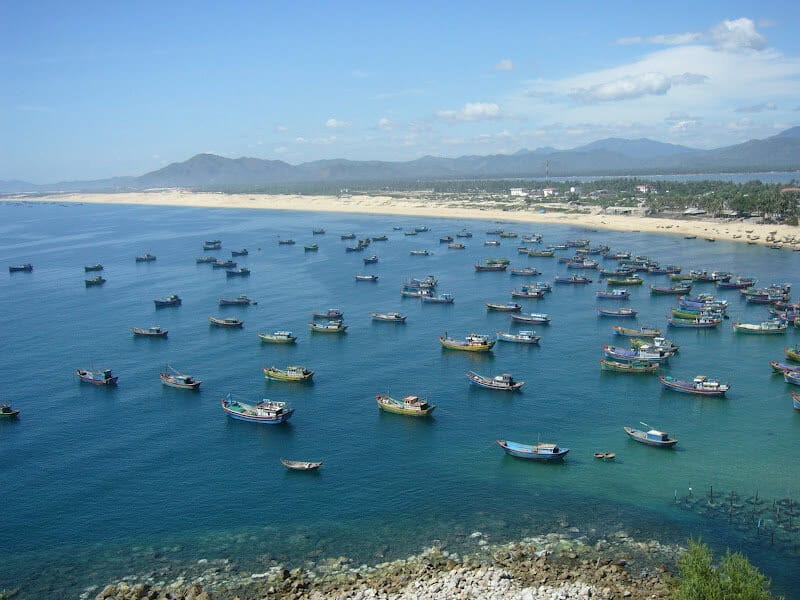 Quy Nhon coastline.
