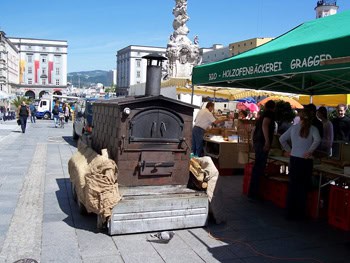 Stove for baking bread