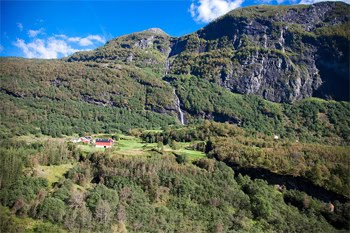 Norway in a Nutshell: Across the Fjords 7 View from the train to Oslo. Paul Shoul photo.