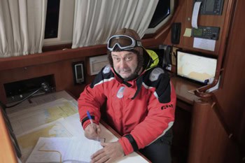 Sergei Nizovtsev, the captain of the Scorpius.