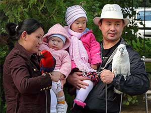Beyond Borat: Discovering the Real Kazakhstan 4 Kazakh family with friends