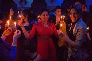 An Exciting Kurdish Wedding in Istanbul candles