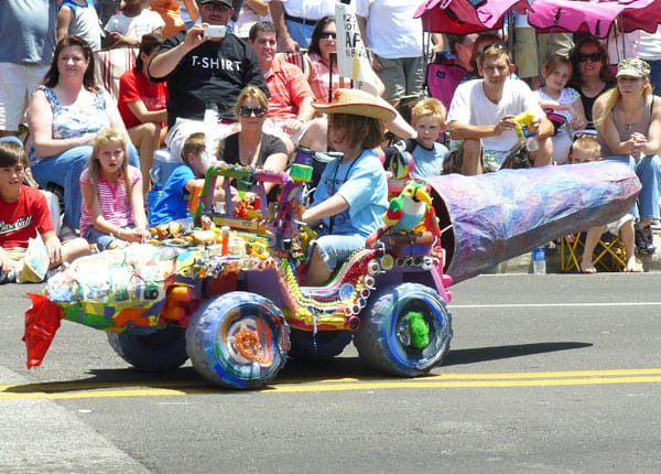 Houston Art Car Parade - Celebrating Individuality 10 Fishmobile?