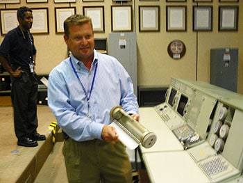 Anson Brantley of NASA shows what instant messaging was like in the era of the Apollo missions. 