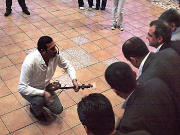 An Exciting Kurdish Wedding in Istanbul 5 Only one sprightly Kurdish man inhabited the central caldera with us.