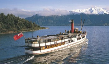 Visiting New Zealand -The South Island and Queenstown 4 The TSS Earnslaw