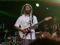 Vermont: Wanderlust--Being the change the World Needs 5 Ziggy Marley on the festival stage.
