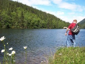 Lower Dewey Lake, near Skagway, Alaska.