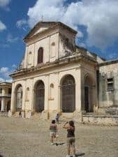 The church at Trinidad de Cuba.