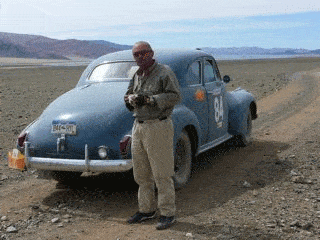 The 1940 LaSalle, taken on a nearly 8000 mile road trip.