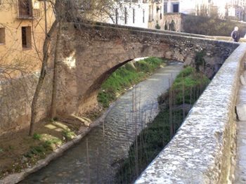 Southern Spain's AndalusÃa Region 6 Bridge over Guadalquivir leading to Cordoba's Old Town in Andalusia, Spain