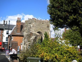 The ruins of Sir Thomas Becket's chapel in Essex.