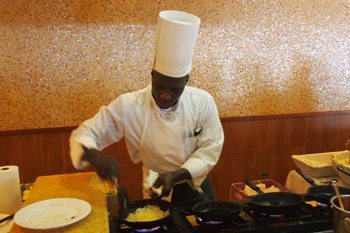 Jamaica's Nude Beaches 8 Always choose a custom-made omelette at the Sunset buffet. Carleton will take care of you.
