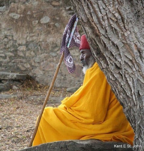 An elder in Axum