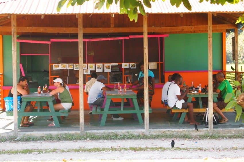 A small local restaurant, typically found in the rural parts of the country.