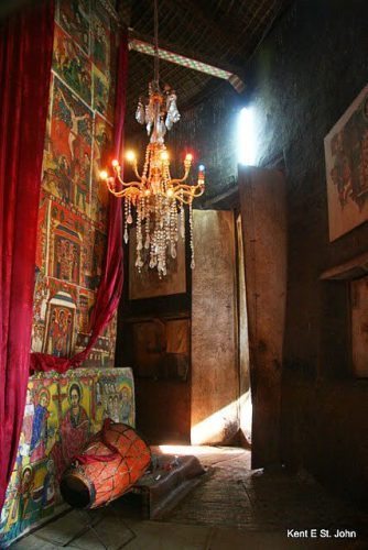 A monastery on Lake Tana