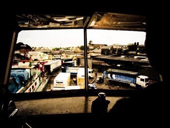 View from the captain's cabin.