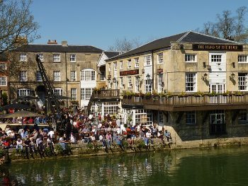 The Head of the River Pub in Oxford.