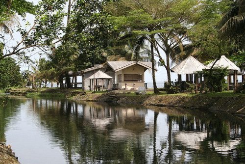 Limbe beach in Cameroon. 