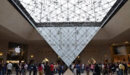 The Louvre, home of the Mona Lisa and other masterpieces.