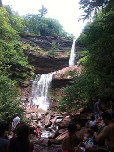 Kaaterskill Falls, the tallest waterfall in New York!