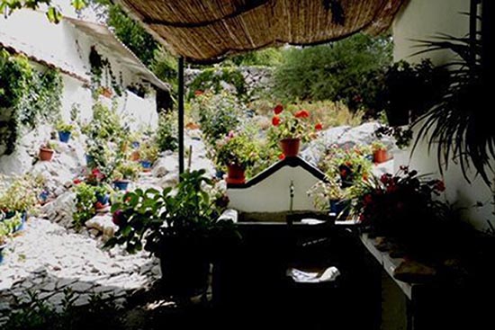 Alfarnatejo Spain: Great Country Eating patio