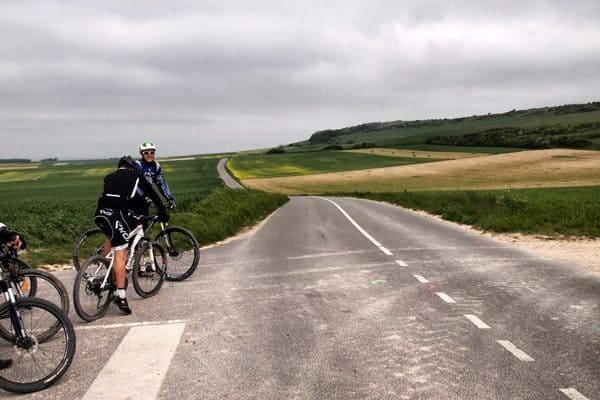 Biking in Wissant, Pas de Calais in northern France. Max Hartshorne photos.