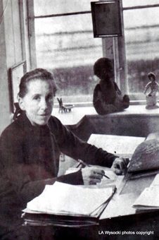 Karen Blixen Museum Near Copenhagen Denmark 2 Karen Blixen at work.