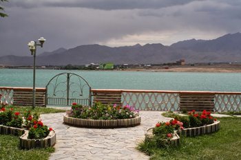 Qargha Lake from the Spojmai Hotel.