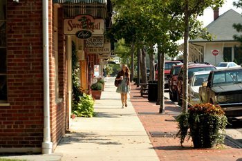 Downtown Southern Pines, SC, across from the depot.