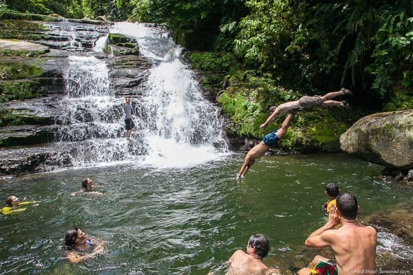 swimming on the pacuare river costa rica