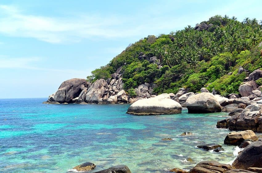 Koh Tao Island has out of this world views and great spots to paddleboard.