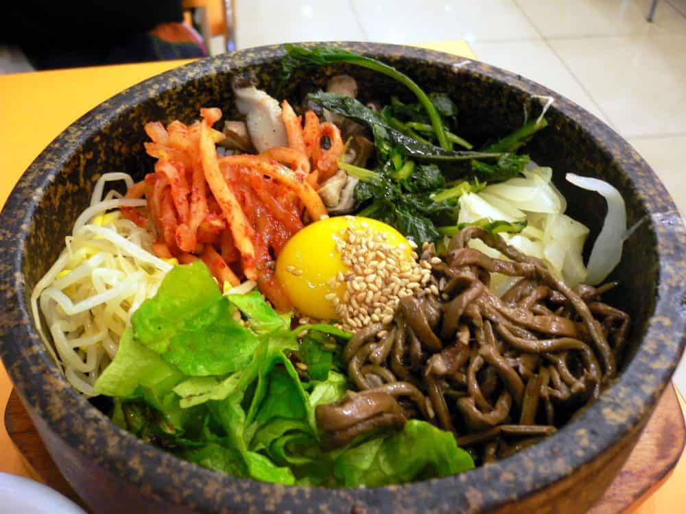 Bibimbap is a Korean specialty.