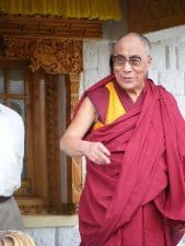 His Holiness, the Dalai Lama.