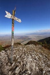 Piatra Craiului, in the mountains of Romania.